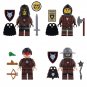 Wolf Swordsman Wolf Axeman Wolf Ranger Mnifigures Medieval Castle Sets