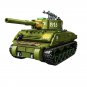 M4A2 Medium Tank Minifigures America WW2 Tank Toy