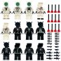 12pcs Suit Cameraman Minifigures Skibidi Toilet Sets