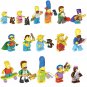 16pcs The Simpsons Season 34 character Minifigures American TV Drama Sets