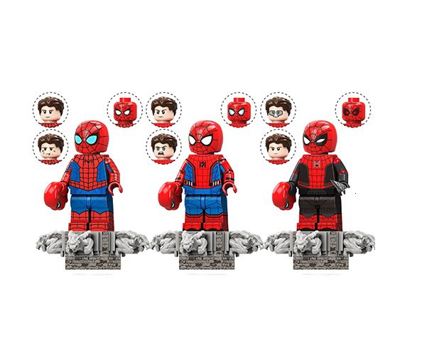 New Spiderman Minifigures Cool Gift