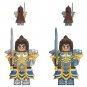 2 Heavy armour Vaian Minifigures World of Warcraft Sets