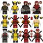 12pcs Marvel Deadpool Wolverine Minifigures