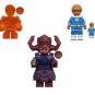 Big Galactus VS Human Torch Thing Minifigures The Fantastic Four First Steps Toy
