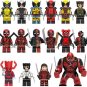 All Marvel Wolverine Deadpool Venom Superhero Minifigures