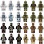 24pcs The Walking Dead Zombie Minifigures Halloween Zombie gift Toy