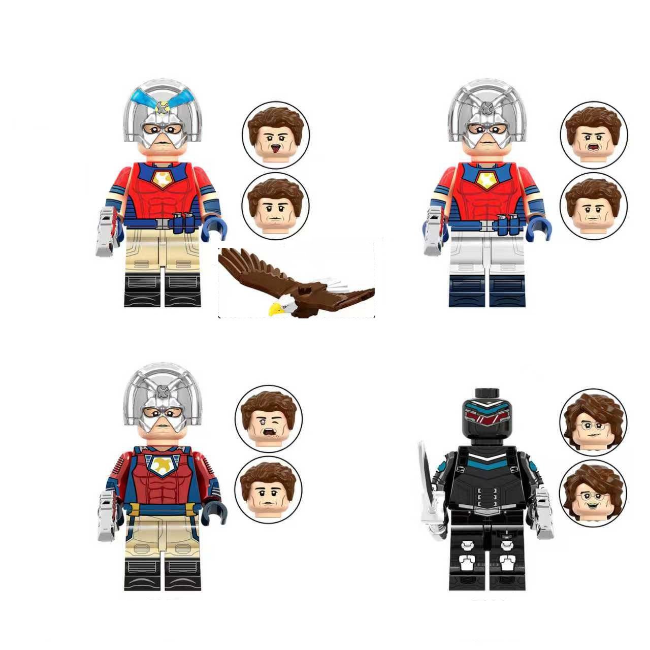 Peacemaker Alternate Universe version Peacemaker Vigilante Minifigures