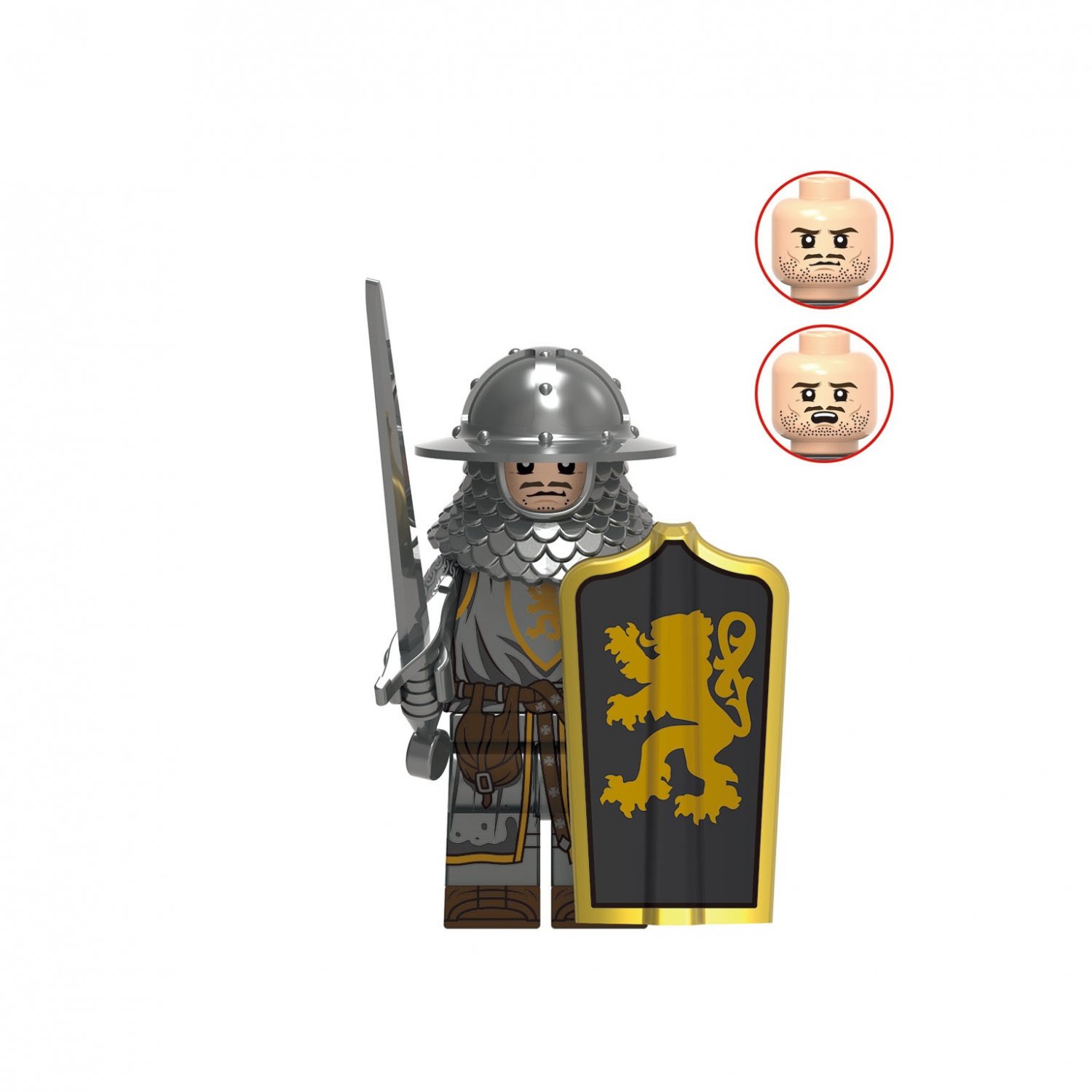 Castle Guard Medieval Knight Minifigures &iuml;&raquo;&iquest;