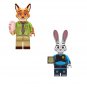 Nick and Judy American Comic Minifigures