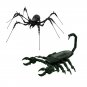 Black scorpion and black spider Minifigures Animal Sets