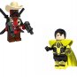West cowboy Deadpool and Yellow Lantern Demon Minifigures Superhero Sets