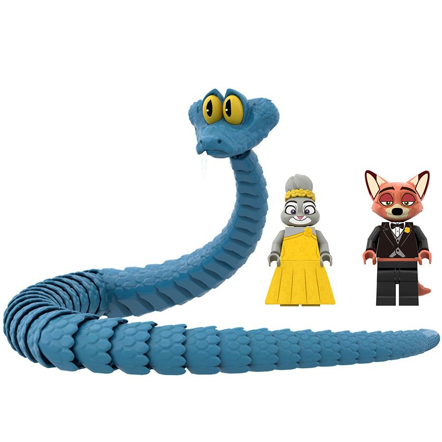 Gary De'Snake Nick Wilde Minifigures Comic Movie Sets
