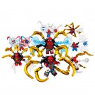 8in1 Spider-Man in the parallel universe Scuffle Minifigures Spider-Man movie Sets