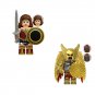 Wonder Woman and Hawkman DC Super Heroes Minifigures