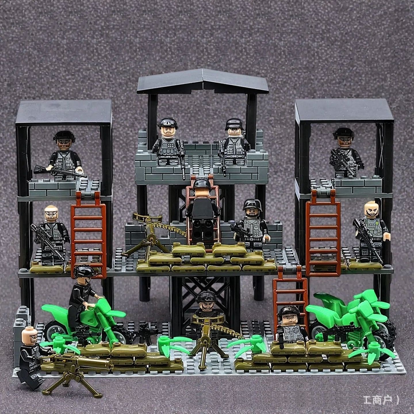 America SEAL base Post Minifigures