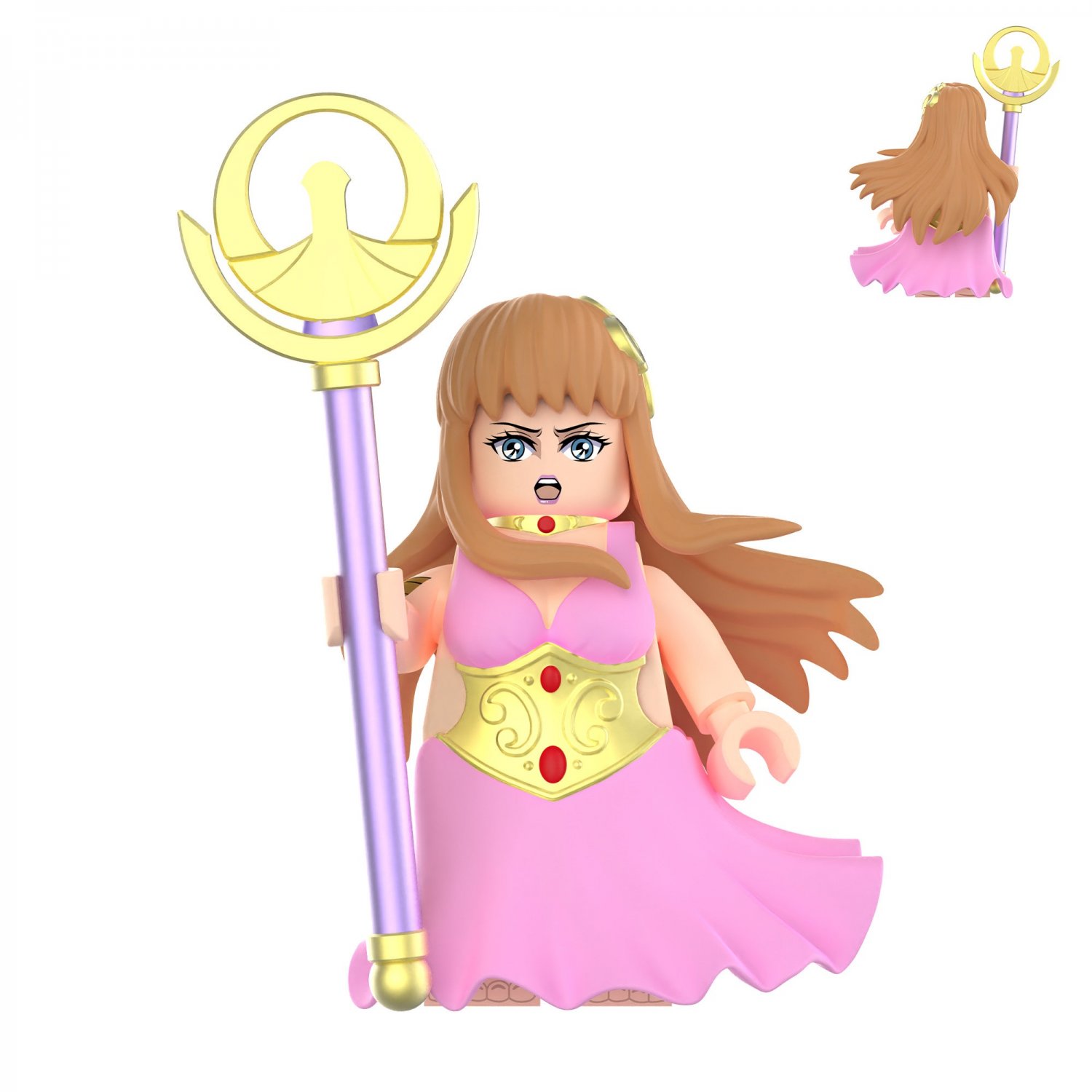 Pink Athena Minifigures   &iuml;&raquo;&iquest;