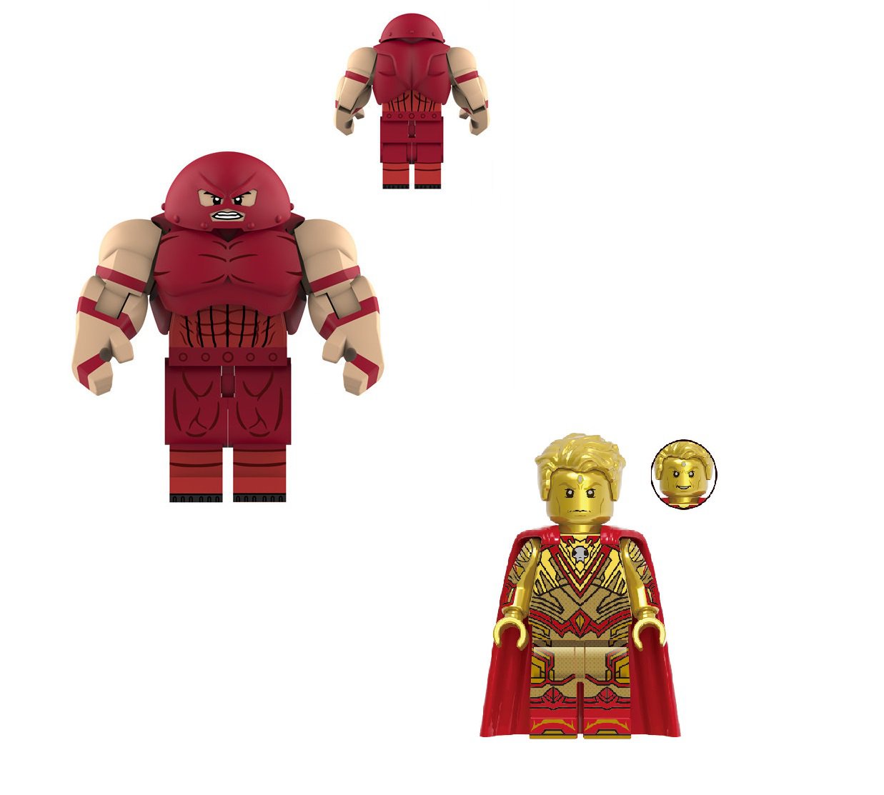 Adam Warlock and Juggernaut Super Heroes Minifigures