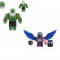 Maestro and Captain America Minifigures Super Heroes Sets