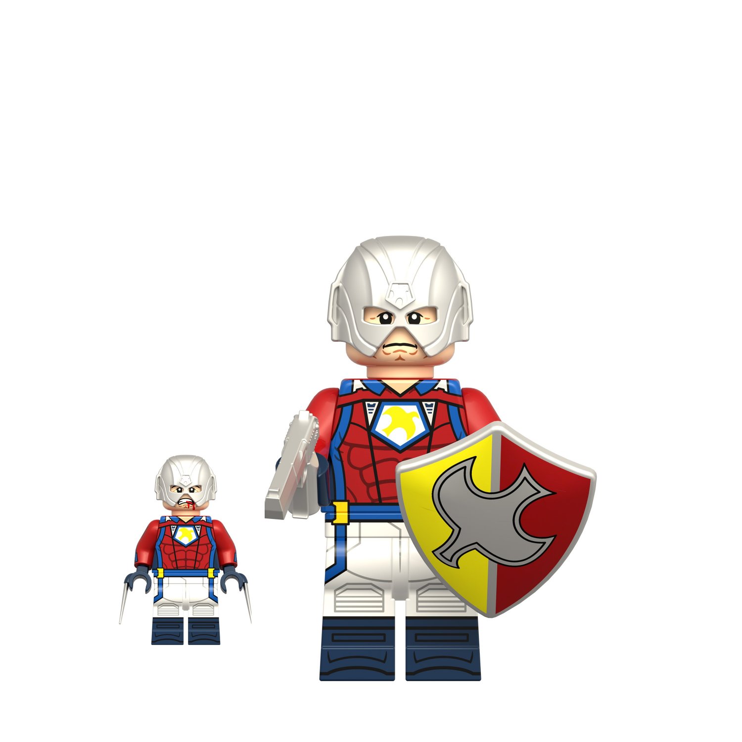 Alternate Universe Version Peacemaker Minifigures Peacemaker character Minifigure