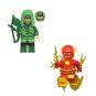 Green Arrow and The Flash Minifigures DC Super Heroes character Sets
