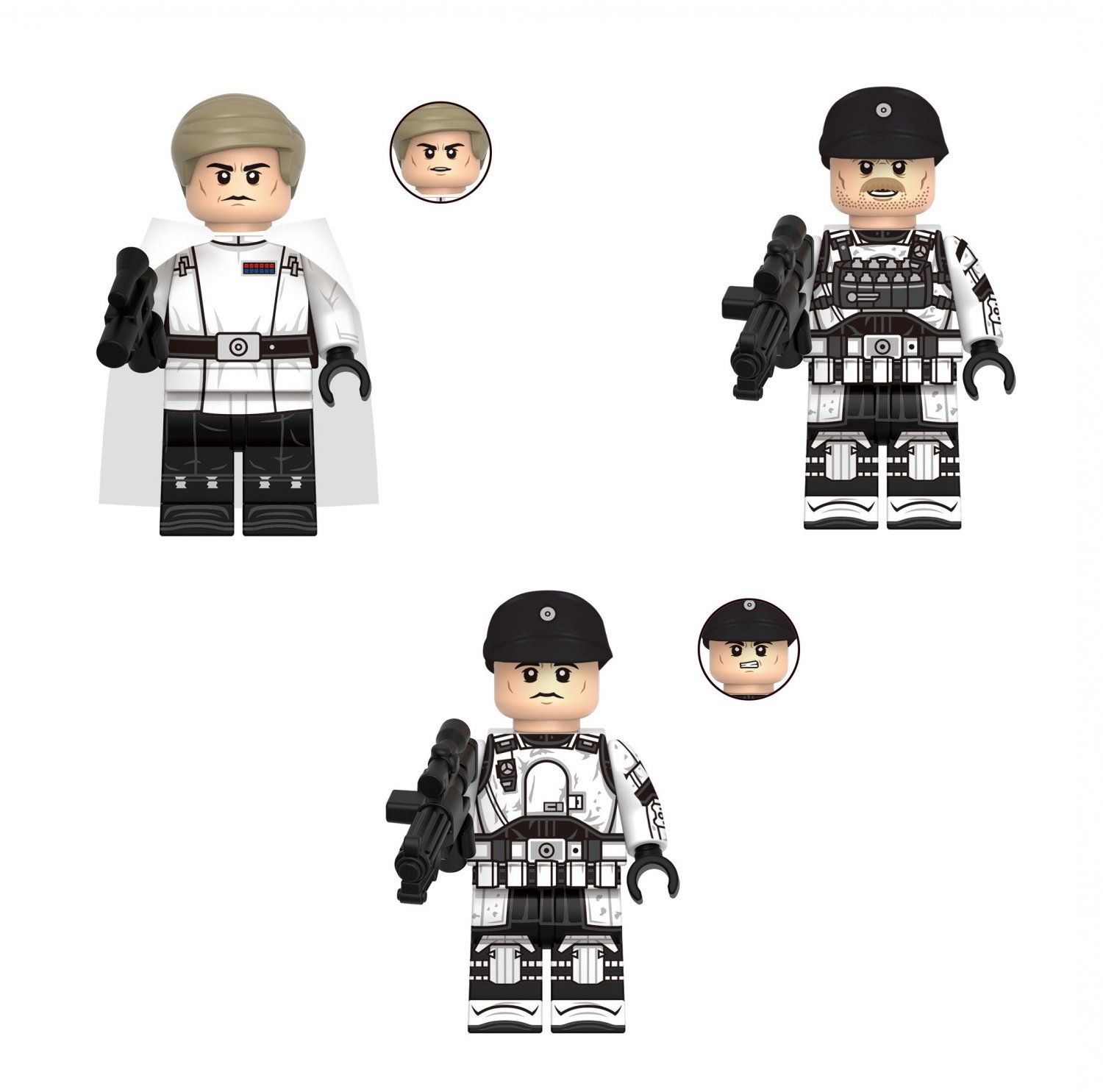 Star Wars Sets Orson Krennic Sergeant Benzi Minifigures