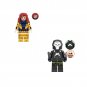 Crossbone and Jean Grey Minifigures The Avengers Toy