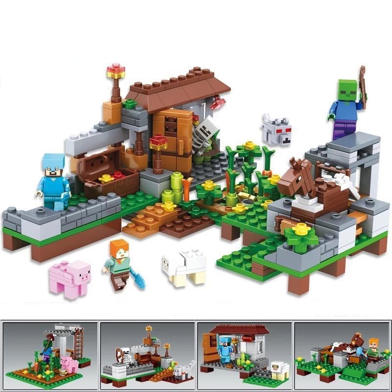Warhorse Park Minifigures Minecraft Sets