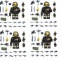 4pcs Red Wolf Kai Silva Minifigures Delta Force Sets