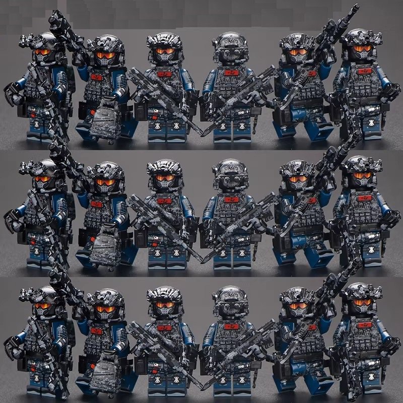 18 Heavy Delta Force Commando Minifigures Special Forces&acirc;�� Sets