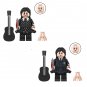 2pcs Wednesday Addams Minifigures Wednesday Season 3 Sets