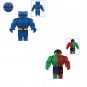Compound Hulk and Beast Minifigures Big Super Heroes Sets