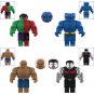 4pcs Super Heroes all Big Compound Hulk Colossus Thing Beast Minifigures