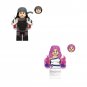 Jessica Jones and Elektra Minifigures Daredevil Super Heroes Sets