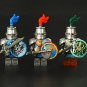 Heraldic Knight Lionheart Knight Minifigures Medieval castle knight Sets