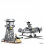 Germany Bf-109 Fighter Minifigures WW2 Military Airport Sets