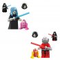 Darth Malak and Barriss Offee Minifigures 20th Anniversary Star Wars Sets