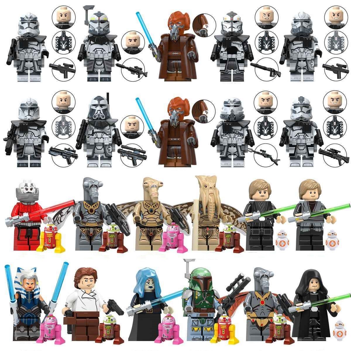 22pcs Star Wars Maul Shadow Lord character Minifigures 2026 Star Wars Sets