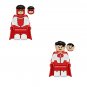 Mark Grayson and Omni-Man Minifigures Invincible TV Sets