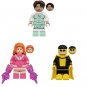 Capevintible Samantha Eve Wilkins Vanessa Minifigures Invincible Movie Sets