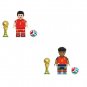 World Cup Ronaldo and Lamine Yamal Minifigures Football Sets