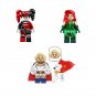 Poison Ivy Harley Quinn Power Girl Minifigures DC Super Heroes Sets