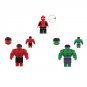 Hulk Red Hulk and Spider-Man Minifigures Spider-Man Brand New Day Sets