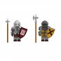 Gediminid Knight and Stagward Knight Minifigures Medieval Knight Sets