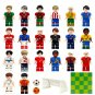 20pcs Football player Minifigures World Cup tournament Sets