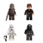 Range Trooper Imperial Gunner Han Solo Chewbacca Minifigures Star Wars movie Sets