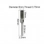1pcs 0.5-4mm Electric Grinder Keyless Drill Chuck w/2.3&3mm Shaft for Dremel New