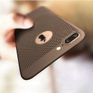 Case Ultra Slim Grid Heat Dissipate Phone Case For Iphone 6 S 6S 7 8 Plus X