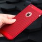 Case Ultra Slim Grid Heat Dissipate Phone Case For Iphone 6 S 6S 7 8 Plus X
