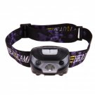 Led Body Motion Sensor Headlamp Mini Headlight Usb Rechargeable Outdoor Head