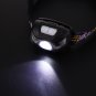 Led Body Motion Sensor Headlamp Mini Headlight Usb Rechargeable Outdoor Head